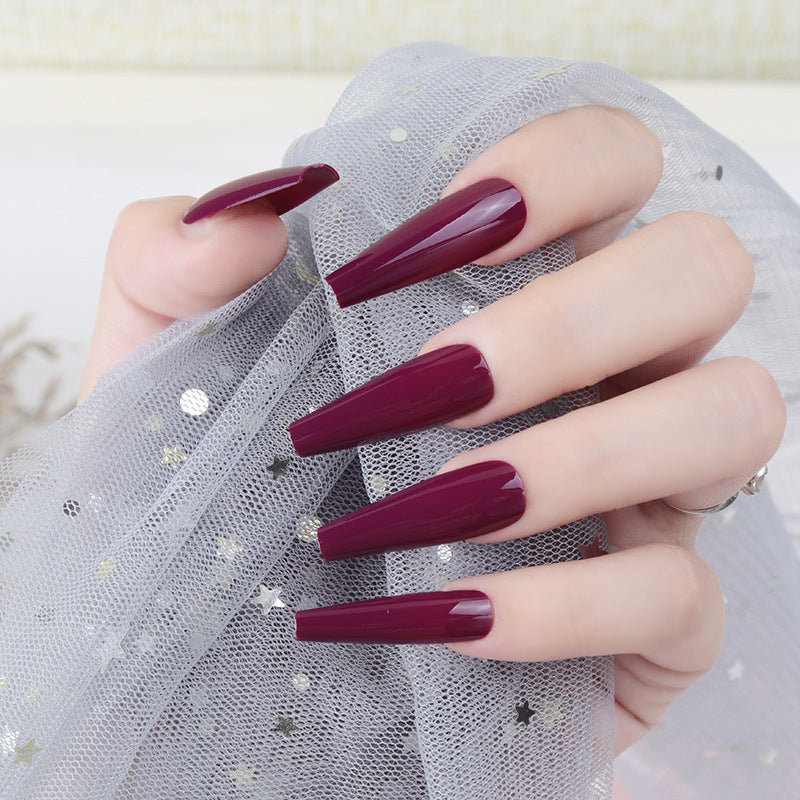 Vibrant Stiletto Press-On Nails Bowlift