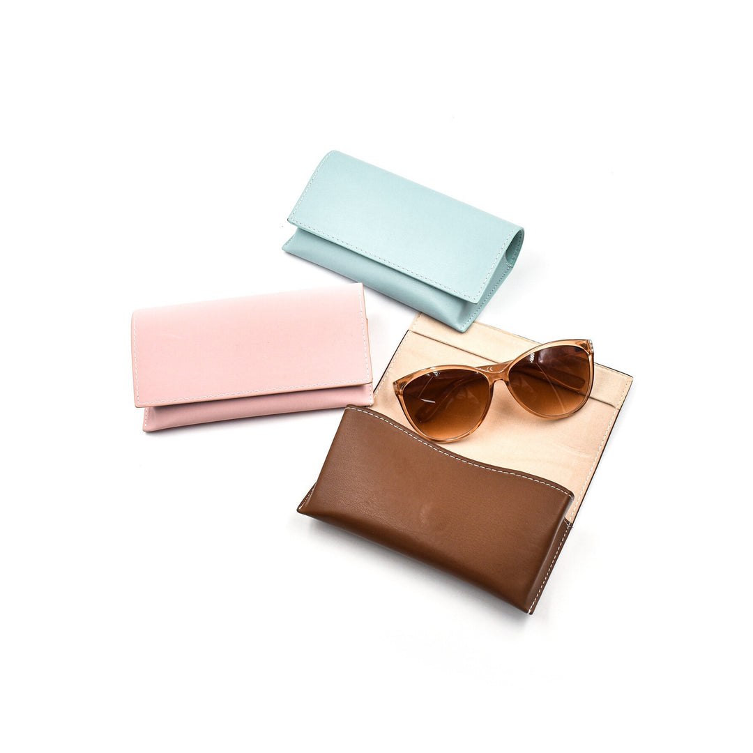 Premium Leather Eyeglass Case Bowlift