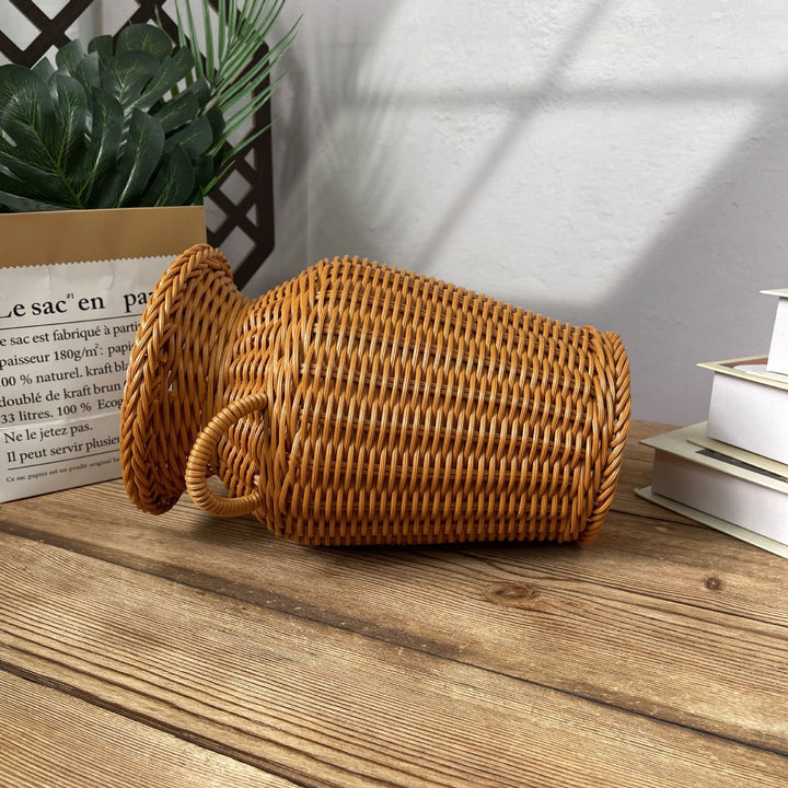 Ladies stylish woven decorative basket Bowlift