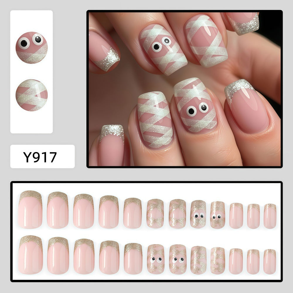 Art Nails in Creative Mummy Design Bowlift