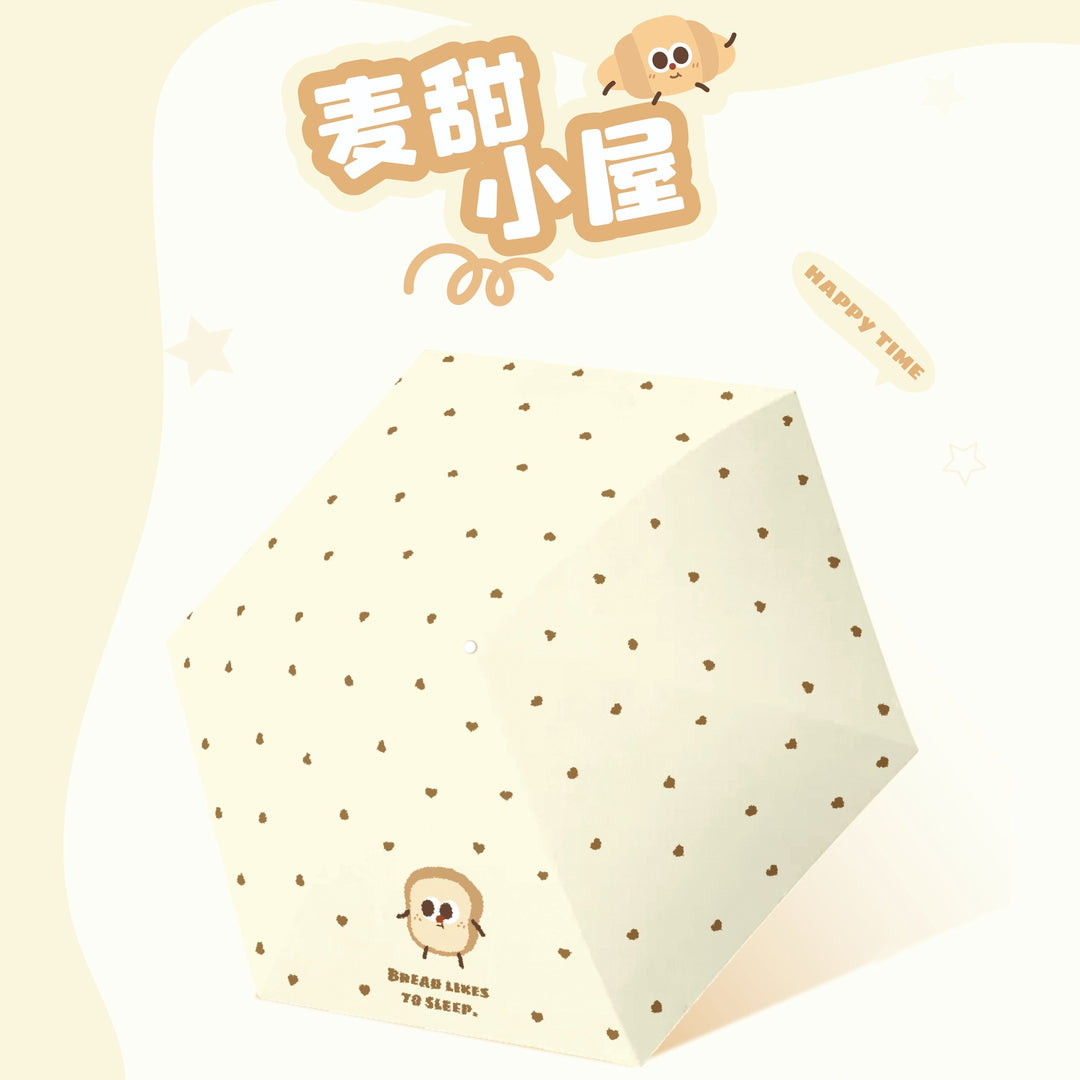 Women's Folding Umbrella with Playful Animal Design Bowlift