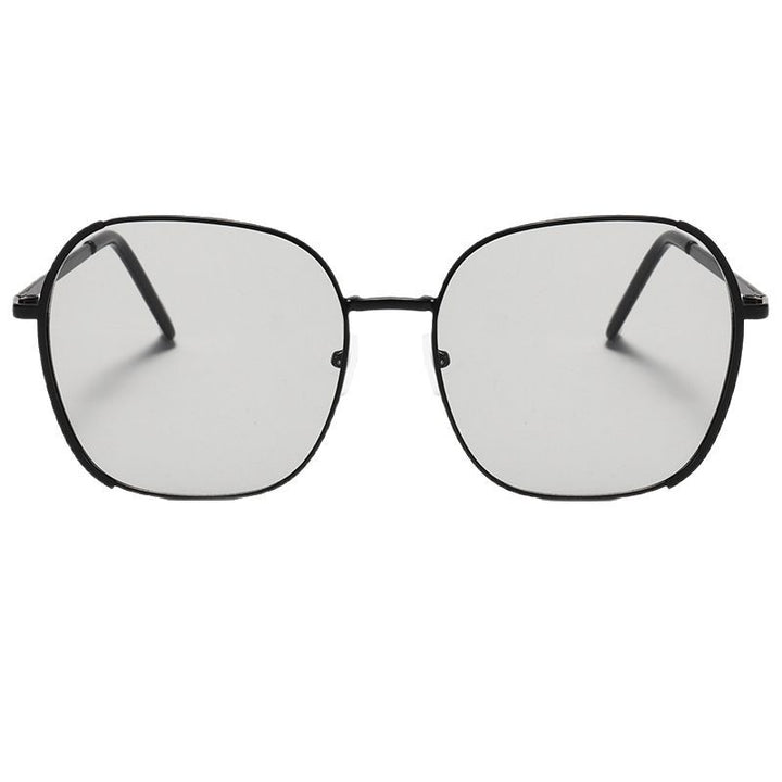 Women's large square sunglasses with high-quality metal frame Bowlift