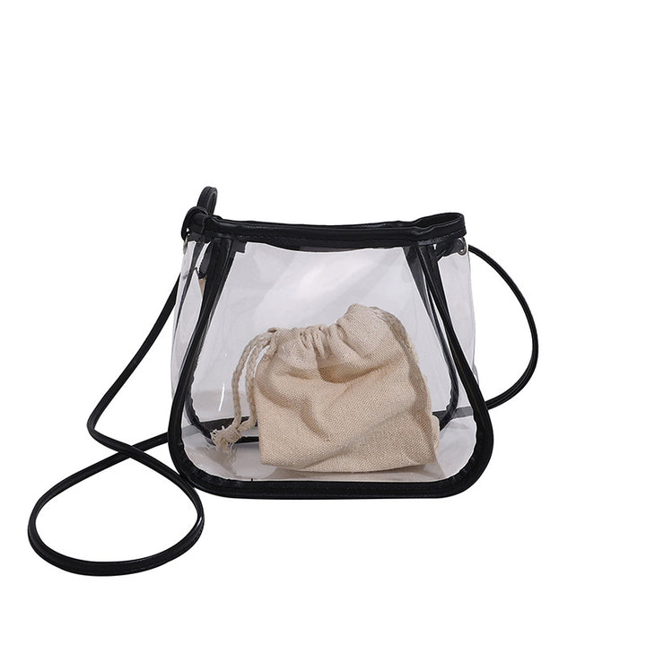 Transparent Mini Bucket Bag Bowlift