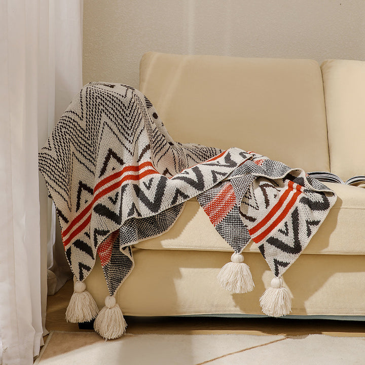 Women's Decorative and Stylish Macrame Blanket Bowlift
