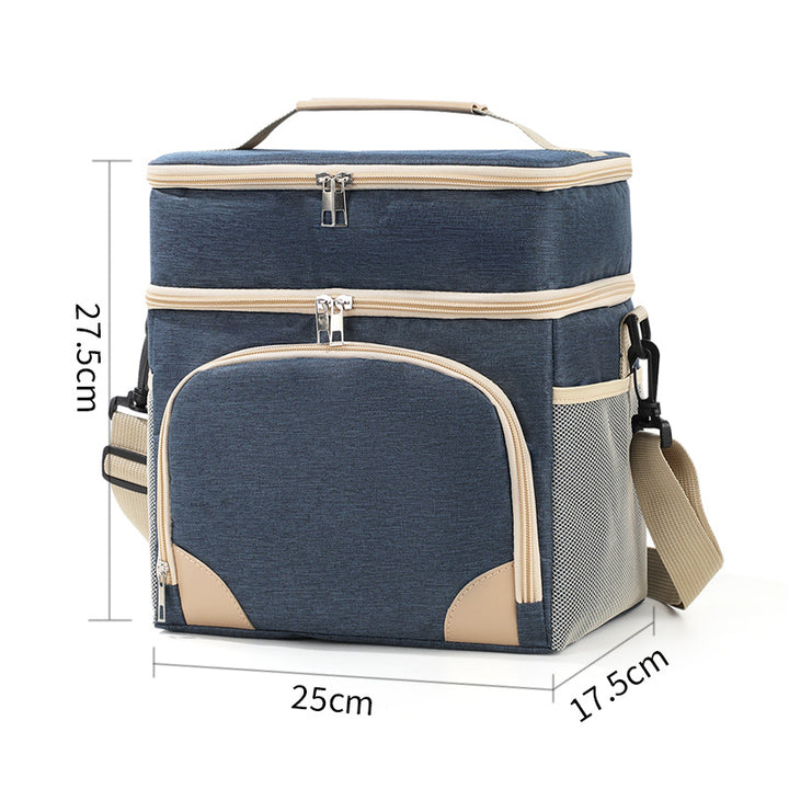 Insulated Multi-Pocket Lunch Organizer Bowlift