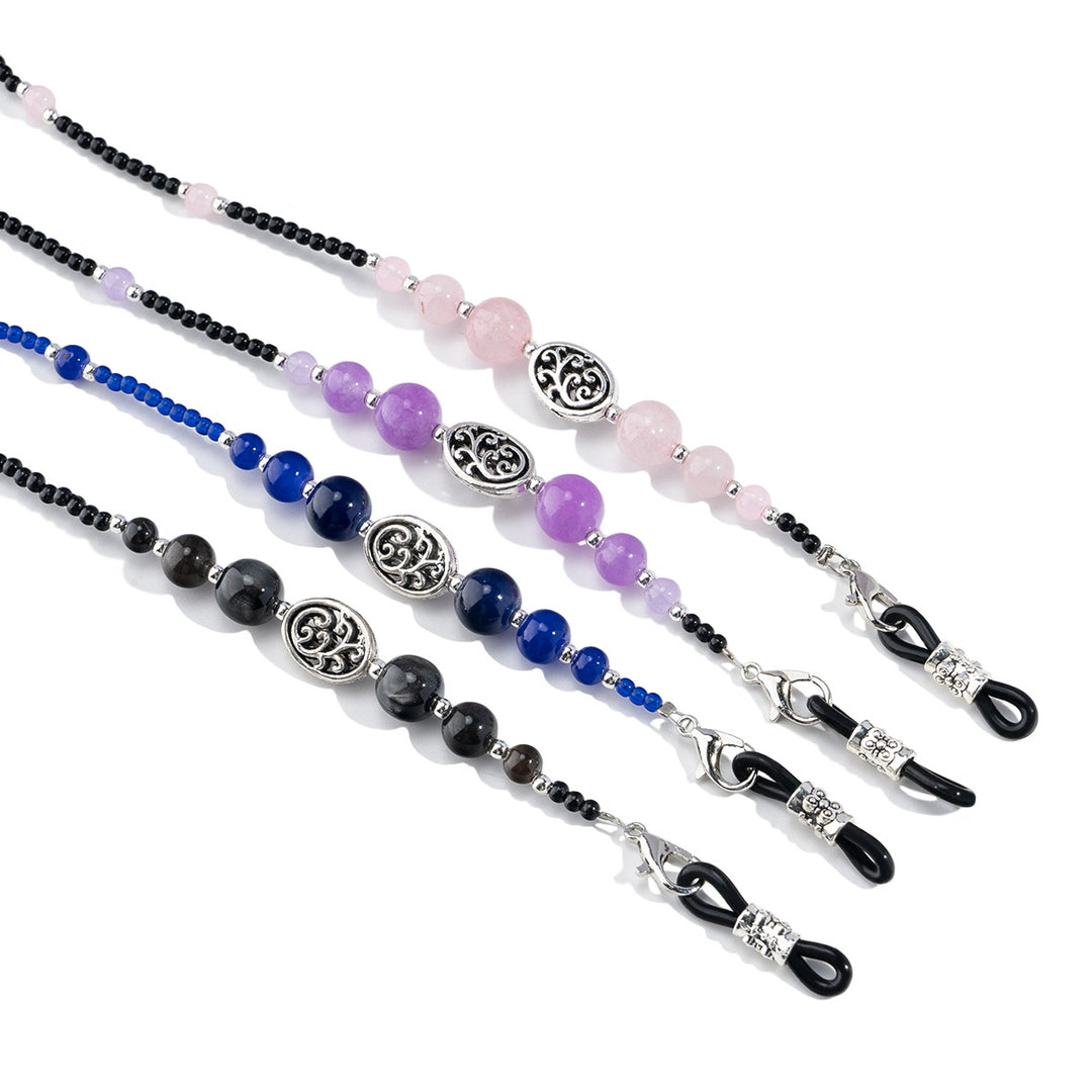 Decorative Beaded Eyewear Chain Bowlift