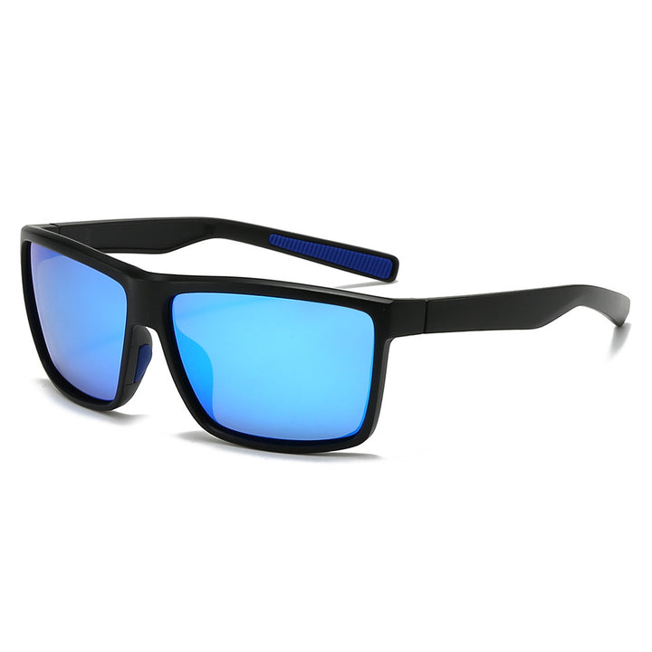Men's sporty sunglasses with highly reflective lenses and elastic frame Bowlift