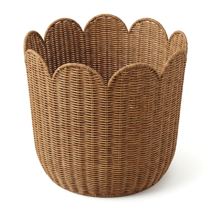 Decorative basket with wavy edge Bowlift