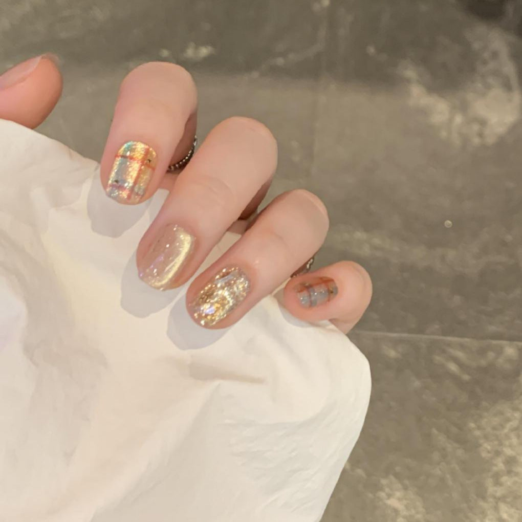 Creative Glitter Nail Tips Bowlift