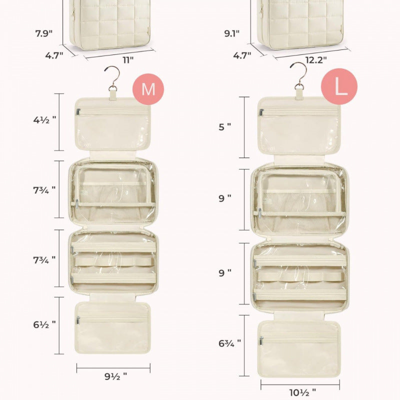 Padded Cosmetic Storage Bag Bowlift