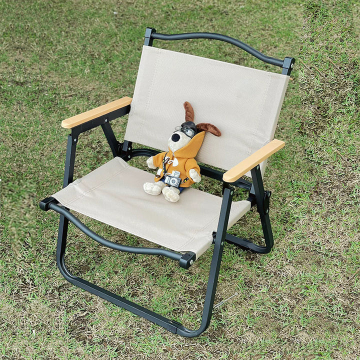 Women's Folding Chair with Ergonomic Seat and Sturdy Frame Bowlift