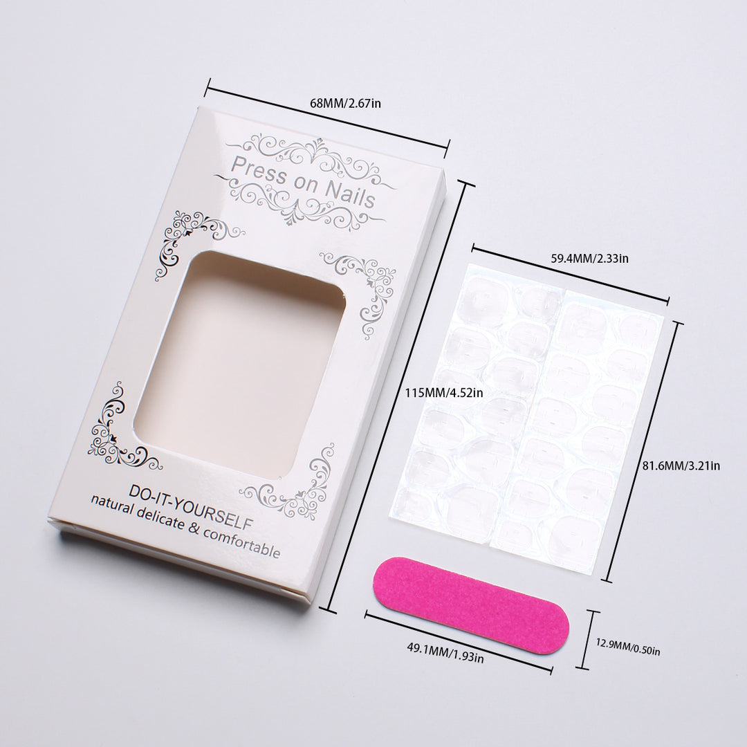 DIY Press-On Nail Art Set Bowlift
