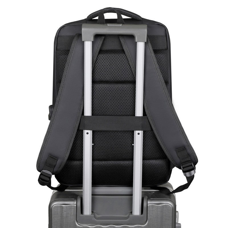 Sleek Professional High-Capacity Laptop Backpack Bowlift