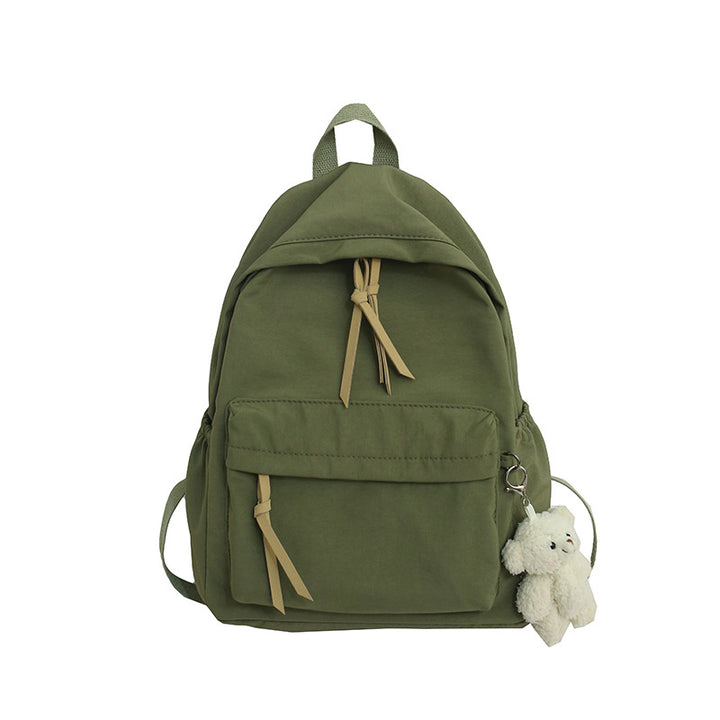 Casual Multi-Pocket School Backpack Bowlift