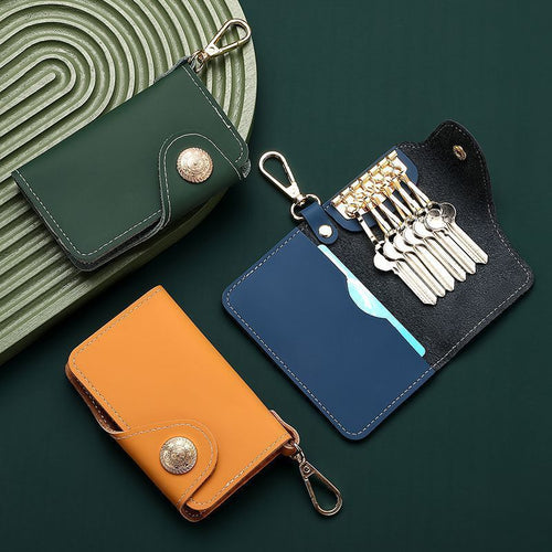 Chic Mini Wallet with Keychain Bowlift