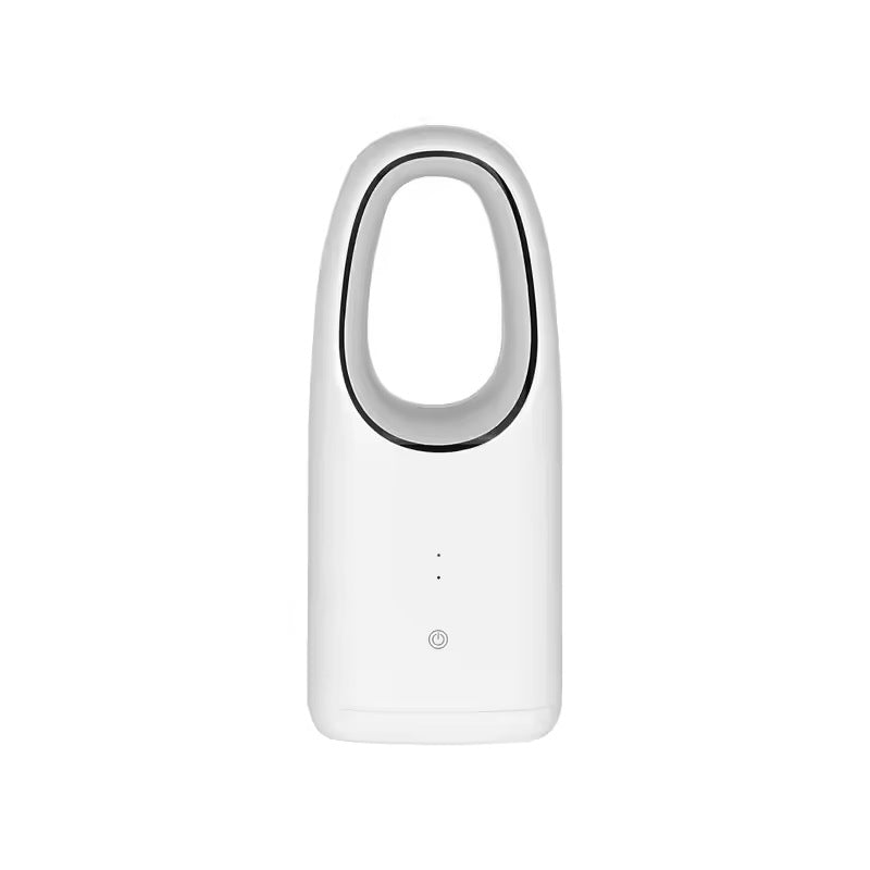 Cooling bladeless rechargeable handheld loop fan Bowlift
