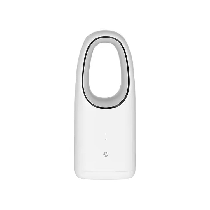 Cooling bladeless rechargeable handheld loop fan Bowlift