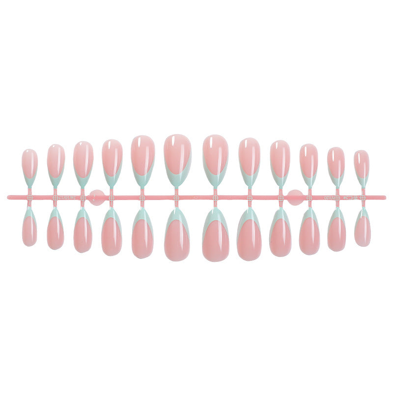 Elegant Press-On Nail Set with Soft Gel Finish Bowlift