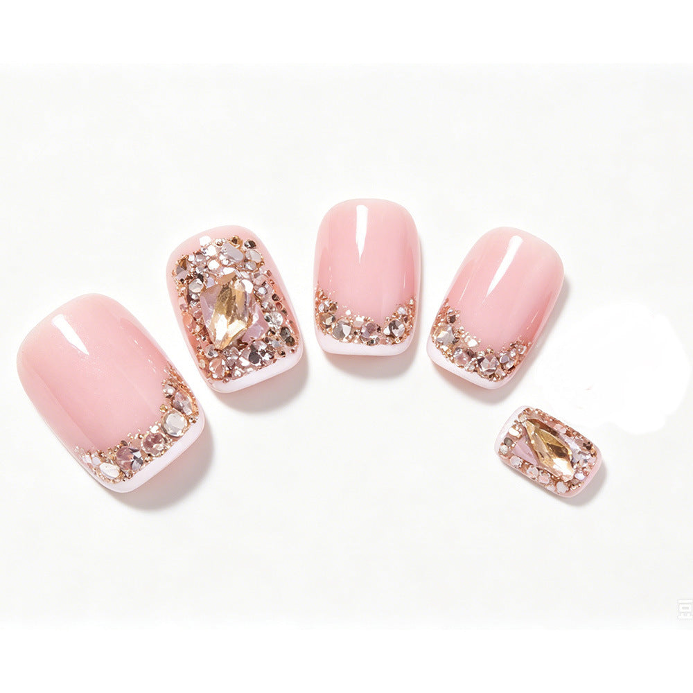 Elegant Decorative Press-On Nail Art Bowlift