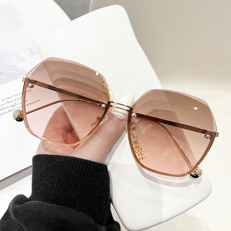 Women's large geometric sunglasses Bowlift