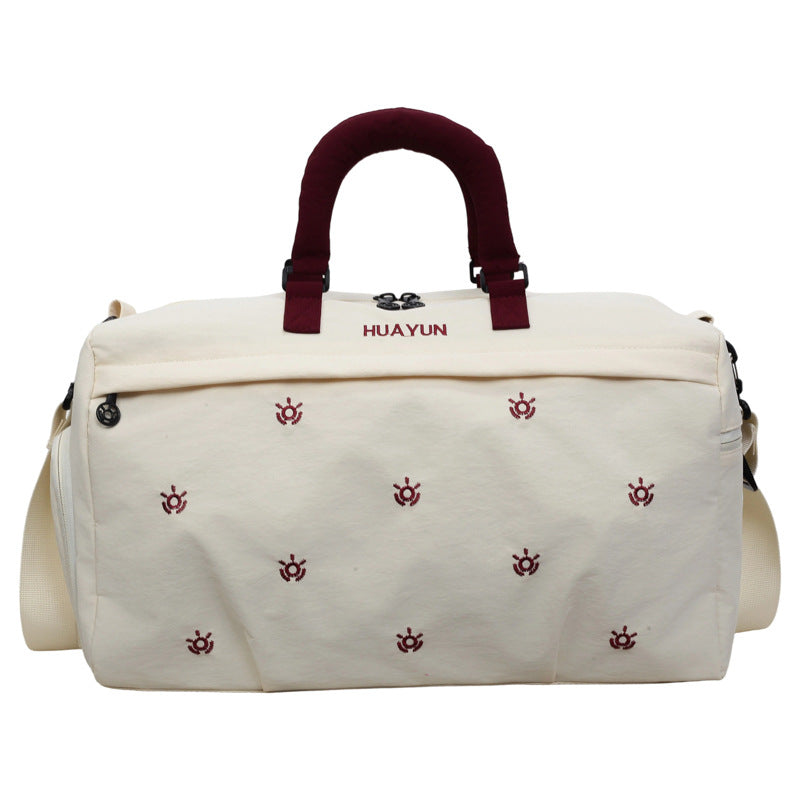 Sporty Multifunctional Duffel Bag With Adjustable Shoulder Strap And Sturdy Handles Bowlift