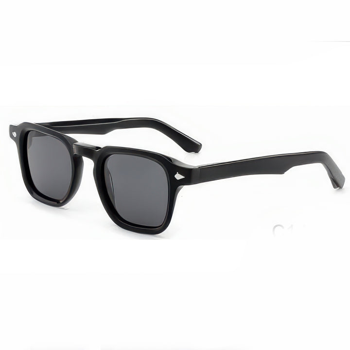 Women's sunglasses in a modern, transparent design with polarized lenses Bowlift
