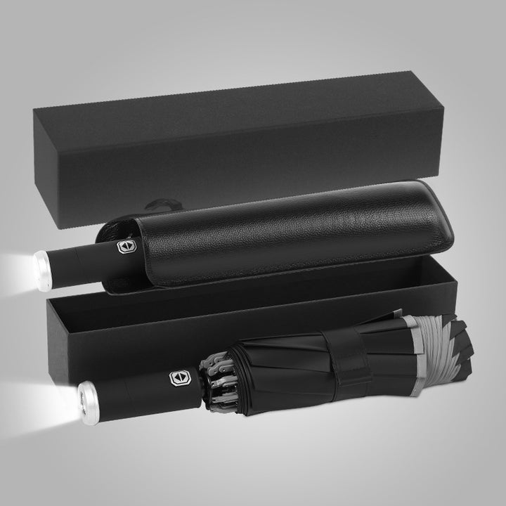 Ladies elegant umbrella with LED light Bowlift