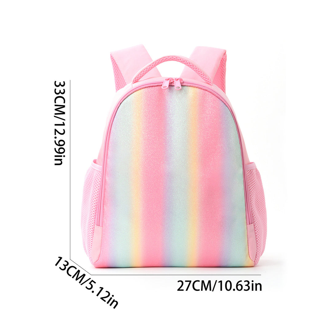 Glittering backpack with rainbow design Bowlift