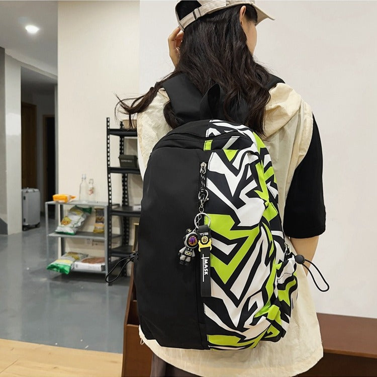 Graphic Print Backpack Bowlift