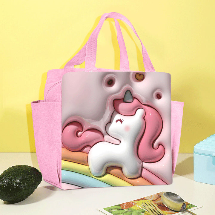 Fun Cartoon-Themed Tote Bag Bowlift