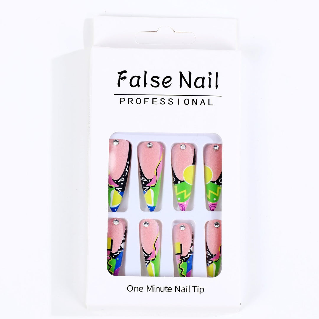 Art Nail Set in Creative Modern Design Bowlift