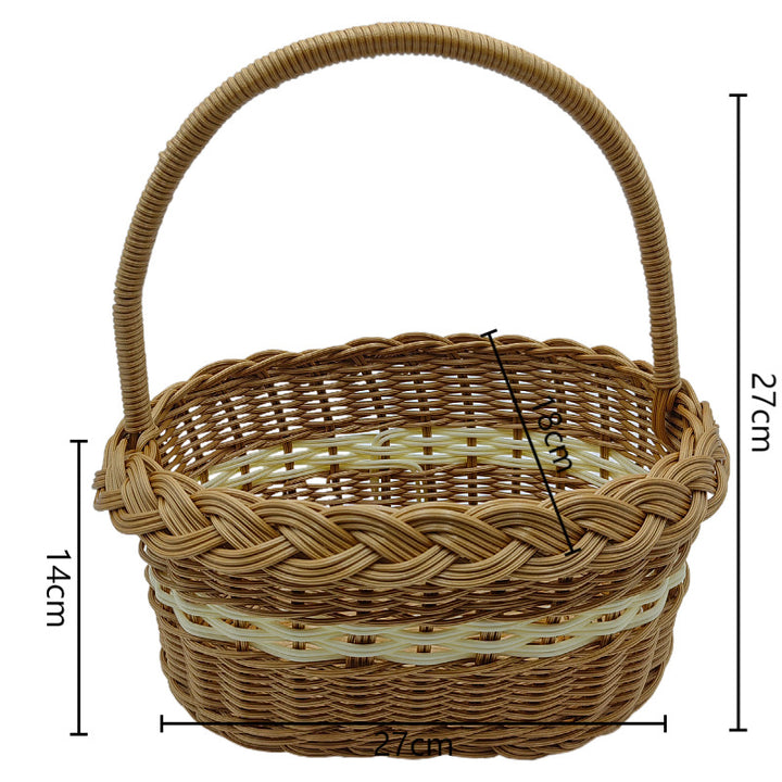 Handwoven Utility Basket Bowlift