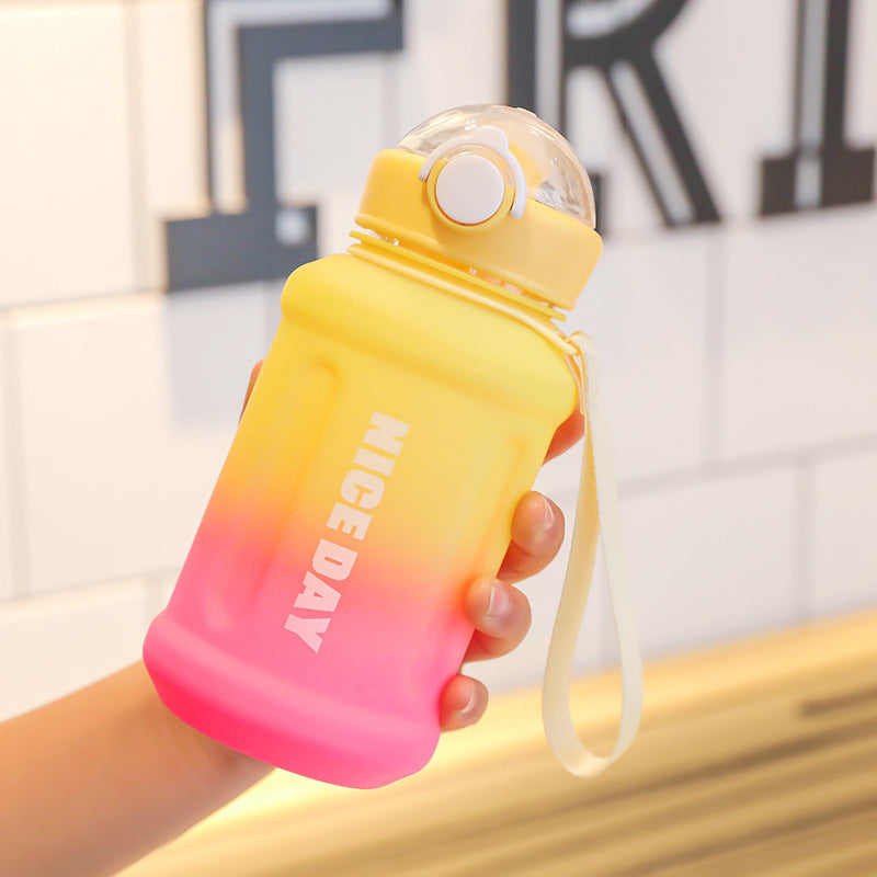 Unisex Silicone Water Bottle with Leakproof Lid Bowlift