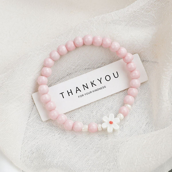 Heart-Shaped Beaded Bracelet Bowlift