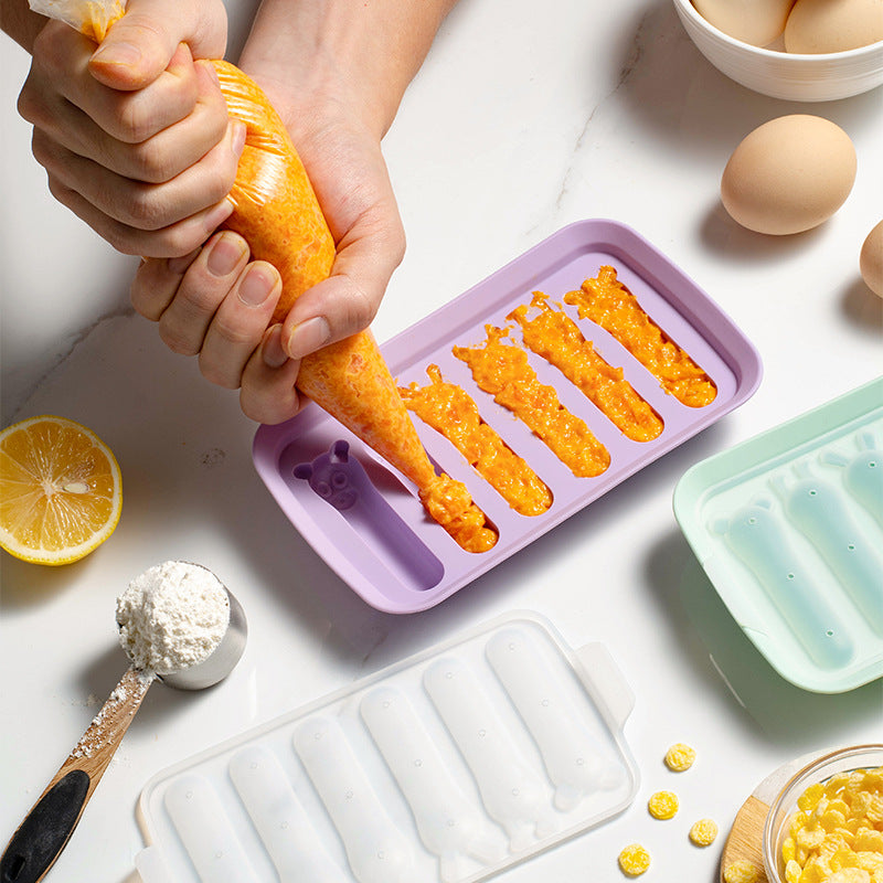 Silicone ice cube mold with animal motifs Bowlift