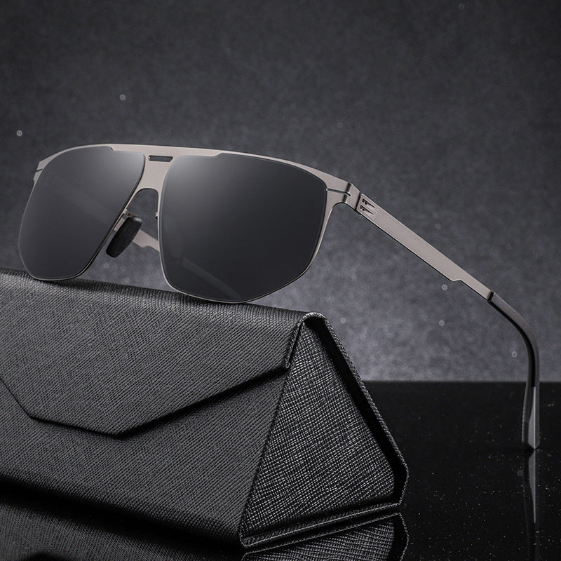 Trendy Square Frame Sunglasses Bowlift