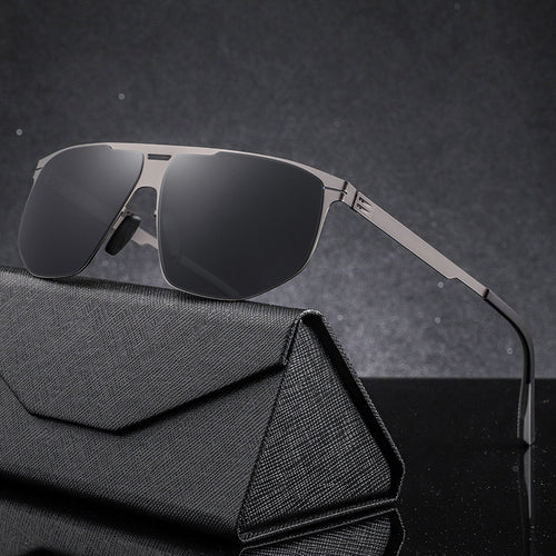 Trendy Square Frame Sunglasses Bowlift