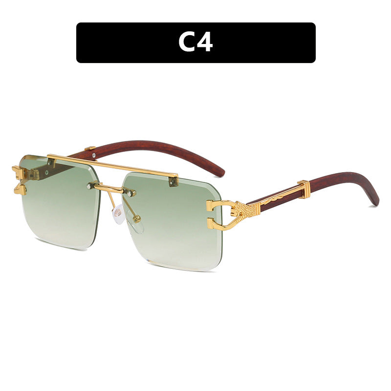 Women's fashionable glasses with innovative frame and luxurious wood detail Bowlift