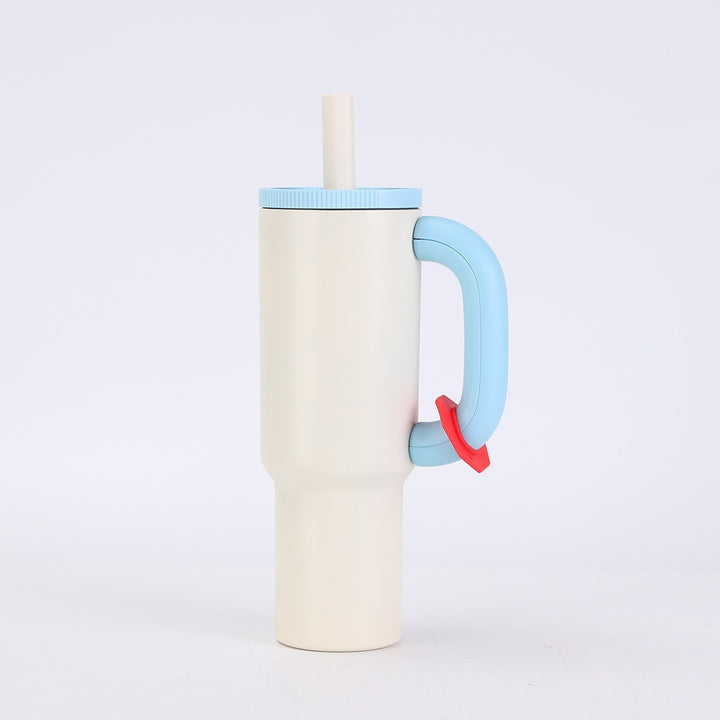 Ladies stylish insulated cup with straw Bowlift