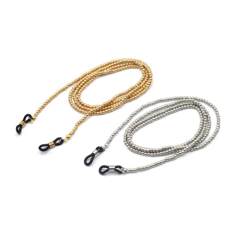 Decorative Metal Bead Eyewear Chain Bowlift
