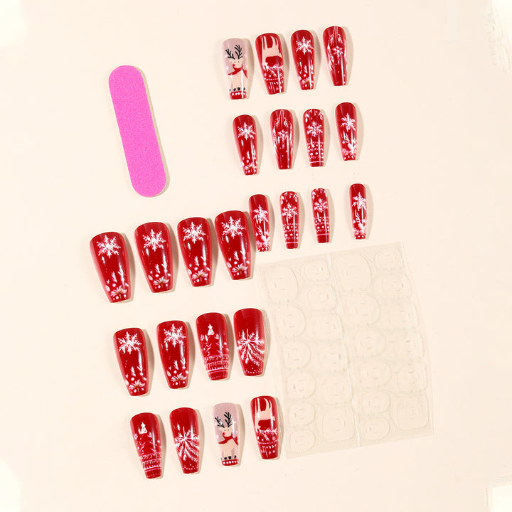 Festive 3D Reindeer Nail Art Extensions Bowlift 1789713556