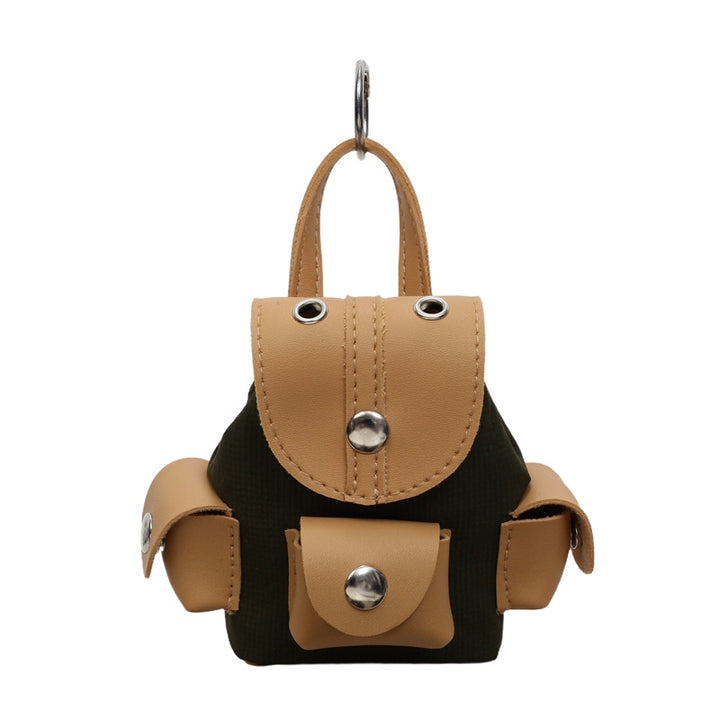 WoMiniature Backpack Keychain Bowlift