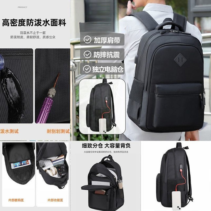 Versatile Backpack With Water-Repellent Material And Ergonomic Carrying System Bowlift