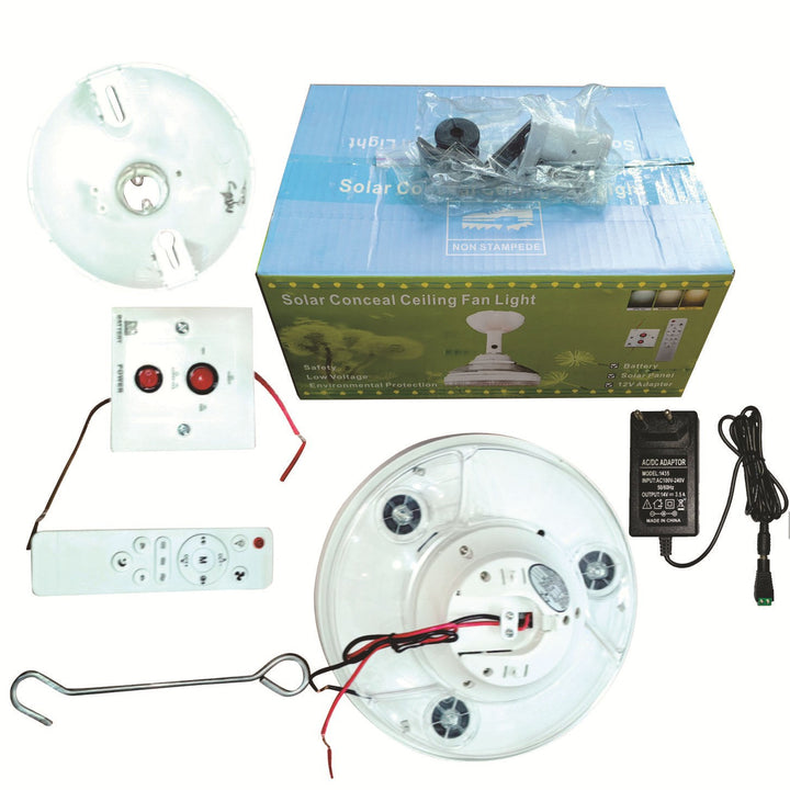 Women's Ceiling Fan with Remote Control Bowlift