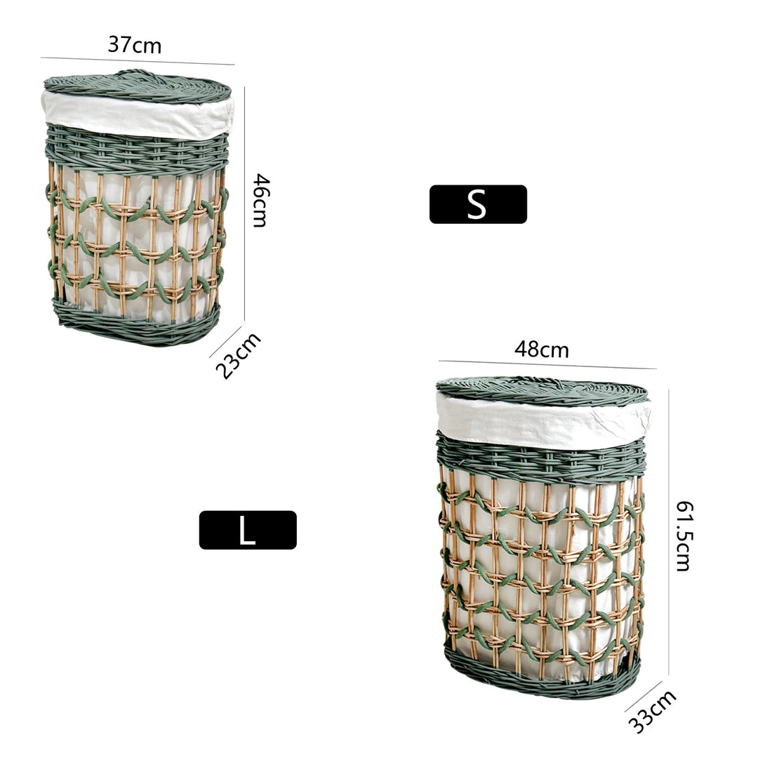 Stylish laundry basket with removable inner lining Bowlift