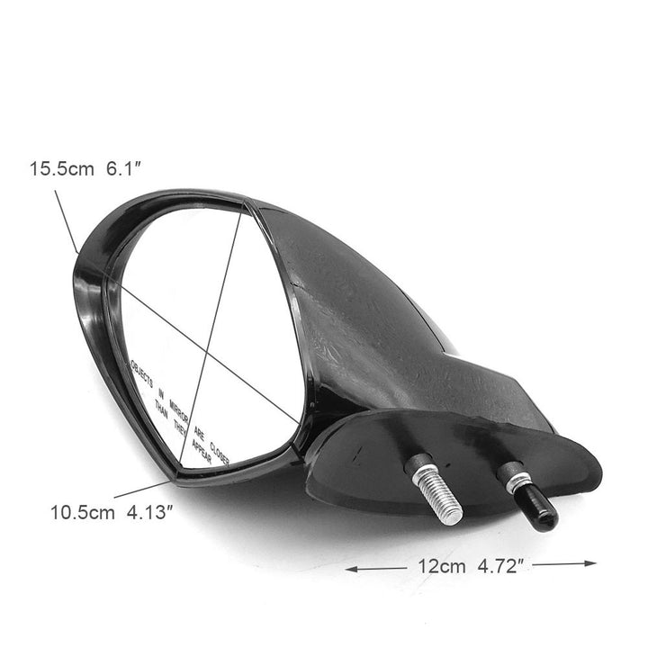 Precision Sports Motorcycle Rearview Mirror Bowlift