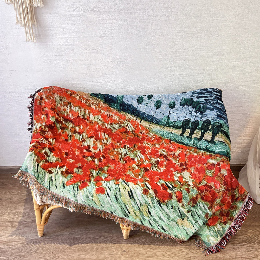Artistic Tapestry Blanket
