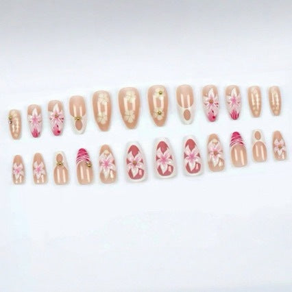 Floral 3D Nail Art Bowlift