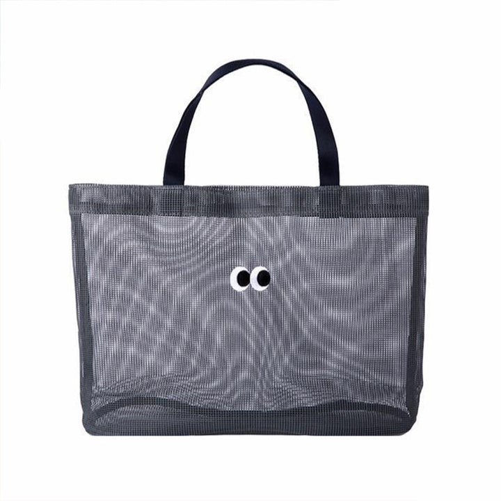Practical beach bag with mesh structure Bowlift