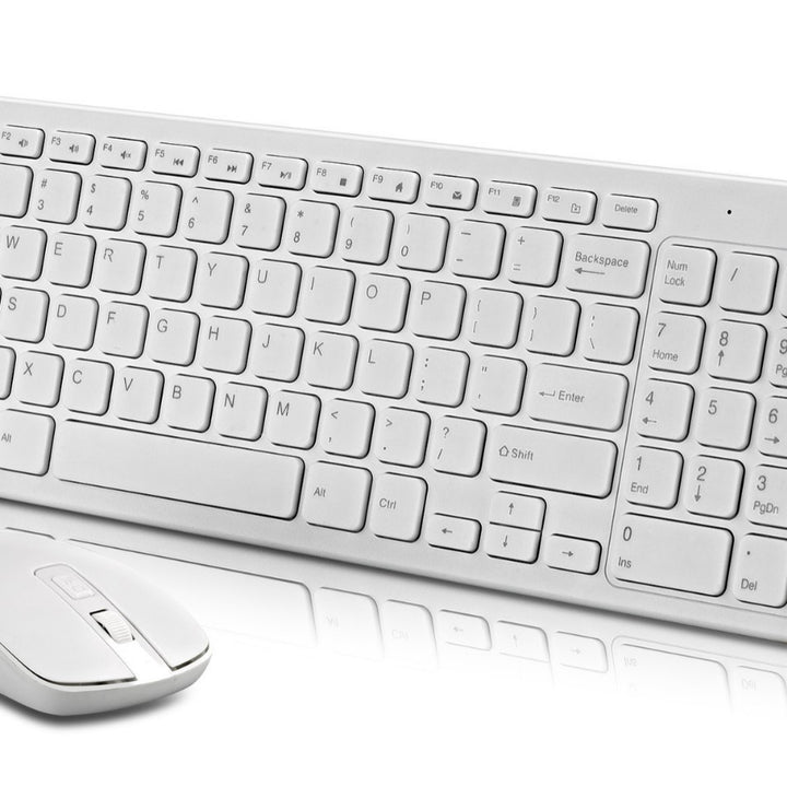 Funk keyboard and mouse combination with slim design Bowlift